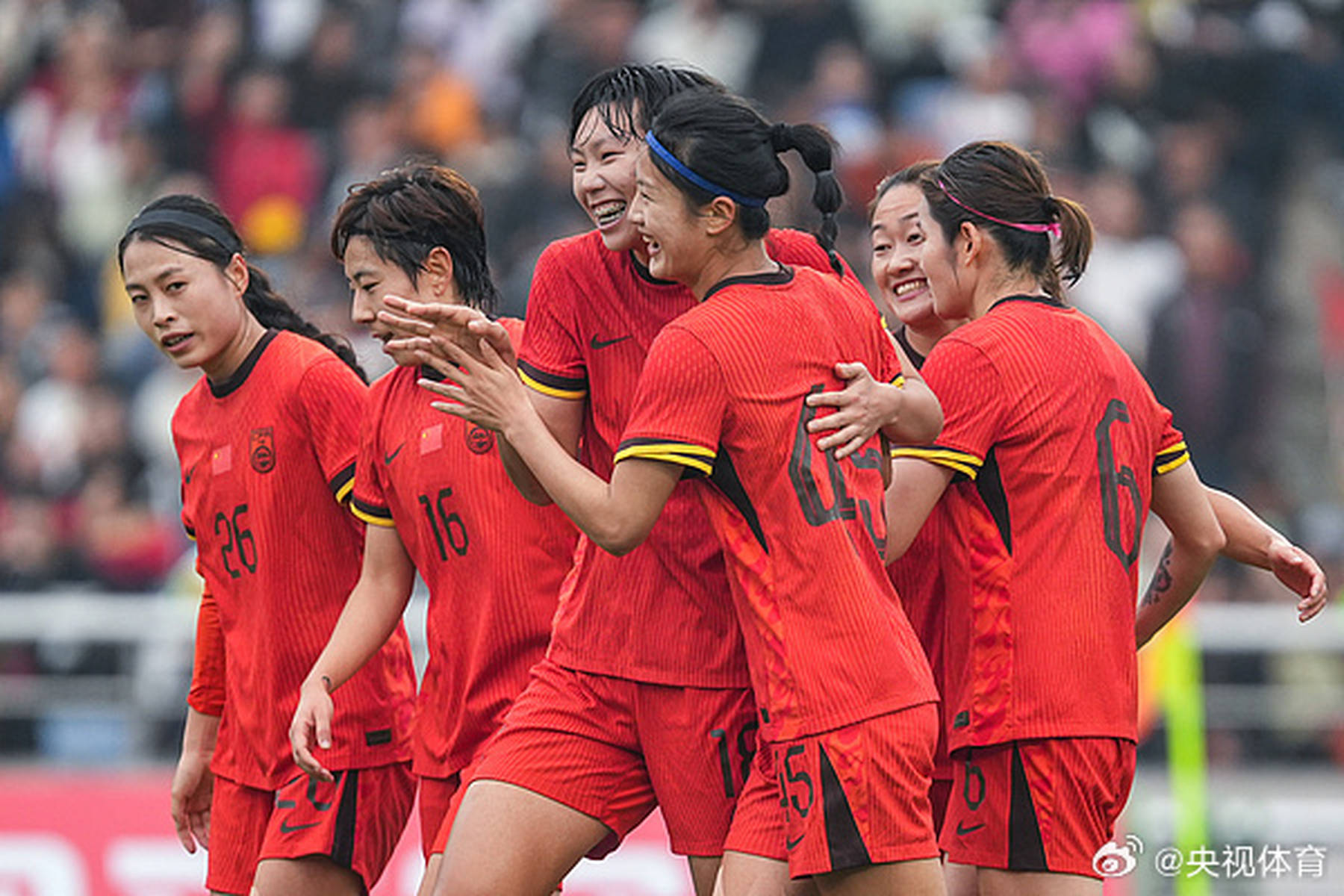 决胜之际，女足比赛实力抢先