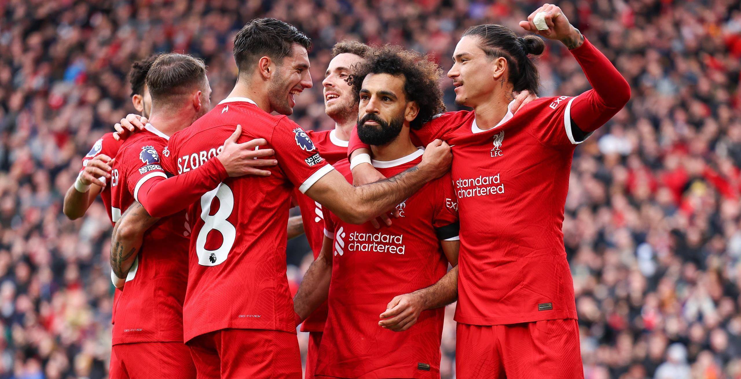 利物浦主场受阻，积分榜上起伏不定